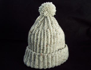 how to crochet a winter hat